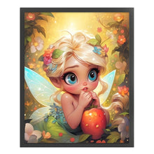 Load image into Gallery viewer, Yishu - Flower Fairy Girl - 50*60CM 11CT 3 Stamped Cross Stitch