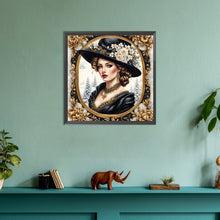 Load image into Gallery viewer, Noblewoman-Woman 30*30CM(Canvas) Full Round Drill Diamond Painting