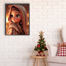 Load image into Gallery viewer, Exotic Little Girl 30*40CM(Canvas) Full Round Drill Diamond Painting