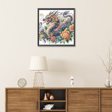 Load image into Gallery viewer, Gorgeous Dragon 30*30CM(Canvas) Partial Special Shaped Drill Diamond Painting