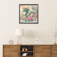 Load image into Gallery viewer, Gorgeous Dragon 30*30CM(Canvas) Partial Special Shaped Drill Diamond Painting
