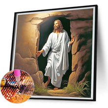 Load image into Gallery viewer, Jesus 30*30CM(Canvas) Full Round Drill Diamond Painting