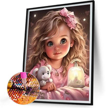 Load image into Gallery viewer, Sweet Girl 30*40CM(Canvas) Full Round Drill Diamond Painting