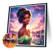Load image into Gallery viewer, Beautiful Modern Princess Tiana 30*30CM(Canvas) Full Round Drill Diamond Painting