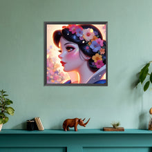 Load image into Gallery viewer, Beautiful Modern Snow White 30*30CM(Canvas) Full Round Drill Diamond Painting