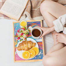 Load image into Gallery viewer, Diamond Painting Dinning Table Tray with Handle for Serving Food (Unicorn)