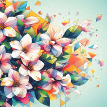 Load image into Gallery viewer, Particle Flower 30*30CM(Canvas) Full Round Drill Diamond Painting