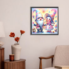 Load image into Gallery viewer, Pair Of Gnomes 30*30CM(Canvas) Full Round Drill Diamond Painting