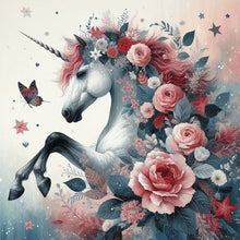 Load image into Gallery viewer, Unicorn 30*30CM(Canvas) Full Round Drill Diamond Painting