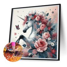 Load image into Gallery viewer, Unicorn 30*30CM(Canvas) Full Round Drill Diamond Painting