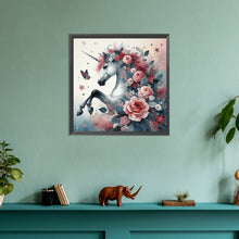 Load image into Gallery viewer, Unicorn 30*30CM(Canvas) Full Round Drill Diamond Painting