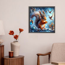 Load image into Gallery viewer, A Squirrel With An Atmosphere 30*30CM(Canvas) Full Round Drill Diamond Painting