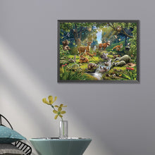 Load image into Gallery viewer, Forest Animals 40*30CM(Canvas) Full Square Drill Diamond Painting