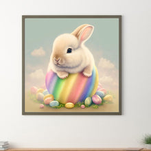 Load image into Gallery viewer, Easter Bunny 30*30CM(Canvas) Full Round Drill Diamond Painting