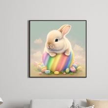 Load image into Gallery viewer, Easter Bunny 30*30CM(Canvas) Full Round Drill Diamond Painting