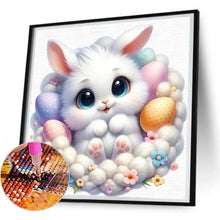 Load image into Gallery viewer, Easter Bunny 30*30CM(Canvas) Full Round Drill Diamond Painting