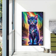 Load image into Gallery viewer, Aurora Kitten 40*60CM(Canvas) Full Round Drill Diamond Painting