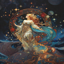 Load image into Gallery viewer, Starry Sky Goddess 40*50CM(Picture) Full Round Drill Diamond Painting