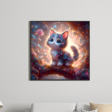 Load image into Gallery viewer, Beautiful Cat 30*30CM(Canvas) Full Round Drill Diamond Painting