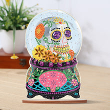 Load image into Gallery viewer, Special Shape Desktop Diamond Art Kits Skull Desktop Home Art Decor (Skull)