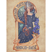 Load image into Gallery viewer, Yishu - Girl - 40*56CM 11CT 3 Stamped Cross Stitch