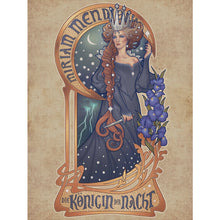 Load image into Gallery viewer, Yishu - Girl - 40*56CM 11CT 3 Stamped Cross Stitch