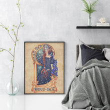 Load image into Gallery viewer, Yishu - Girl - 40*56CM 11CT 3 Stamped Cross Stitch