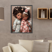 Load image into Gallery viewer, Big-Eyed Girl 30*40CM(Canvas) Full Round Drill Diamond Painting