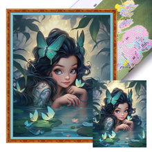 Load image into Gallery viewer, Huancan - Elf Girl - 40*50CM 11CT 3 Stamped Cross Stitch