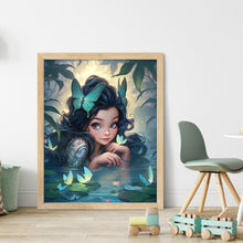 Load image into Gallery viewer, Huancan - Elf Girl - 40*50CM 11CT 3 Stamped Cross Stitch
