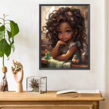 Load image into Gallery viewer, Little Doll 30*40CM(Canvas) Full Round Drill Diamond Painting
