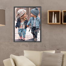 Load image into Gallery viewer, Little Doll 30*40CM(Canvas) Full Round Drill Diamond Painting