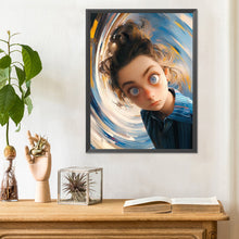 Load image into Gallery viewer, Little Girl 30*40CM(Canvas) Full Round Drill Diamond Painting