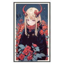 Load image into Gallery viewer, Yishu - Girl - 50*80CM 11CT 3 Stamped Cross Stitch