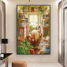 Load image into Gallery viewer, Yishu - White Bear Family - 50*75CM 11CT 3 Stamped Cross Stitch