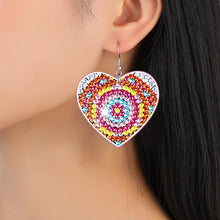 Load image into Gallery viewer, 8 Pairs Double Sided Diamond Painting DIY Earring Making Kit for Women Girls