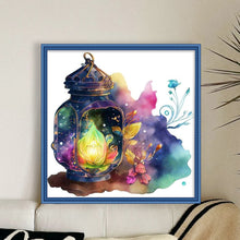 Load image into Gallery viewer, Yishu - Lantern - 40*40CM 11CT 3 Stamped Cross Stitch