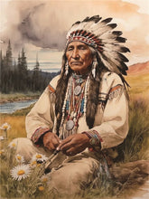 Load image into Gallery viewer, Indian 30*40CM(Canvas) Full Round Drill Diamond Painting