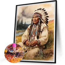 Load image into Gallery viewer, Indian 30*40CM(Canvas) Full Round Drill Diamond Painting