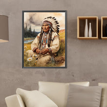 Load image into Gallery viewer, Indian 30*40CM(Canvas) Full Round Drill Diamond Painting