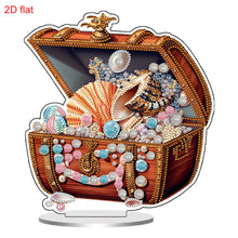 Load image into Gallery viewer, 2D Flat Pearl Treasure Box DIY Diamond Painting Desktop Ornaments Kit Home Decor