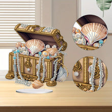 Load image into Gallery viewer, 2D Flat Pearl Treasure Box DIY Diamond Painting Desktop Ornaments Kit Home Decor