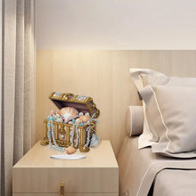 Load image into Gallery viewer, 2D Flat Pearl Treasure Box DIY Diamond Painting Desktop Ornaments Kit Home Decor