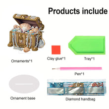 Load image into Gallery viewer, 2D Flat Pearl Treasure Box DIY Diamond Painting Desktop Ornaments Kit Home Decor