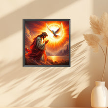 Load image into Gallery viewer, Jesus 30*30CM(Canvas) Full Round Drill Diamond Painting