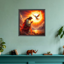 Load image into Gallery viewer, Jesus 30*30CM(Canvas) Full Round Drill Diamond Painting