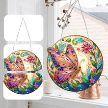 Load image into Gallery viewer, Sun Catcher 5D Diamond Painting Dots Pendant for Office Decor (Butterfly)