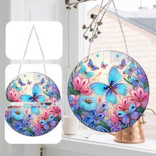 Load image into Gallery viewer, Sun Catcher 5D Diamond Painting Dots Pendant for Office Decor (Butterfly)