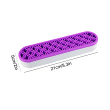 Load image into Gallery viewer, Diamond Painting Pen Holder Cosmetic Storage Box Desktop Brush Holder (Purple)