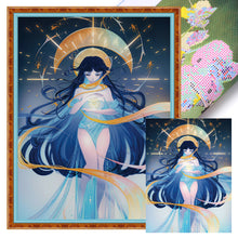 Load image into Gallery viewer, Yishu - Goddess - 40*55CM 11CT 3 Stamped Cross Stitch